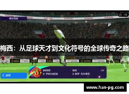 梅西：从足球天才到文化符号的全球传奇之路